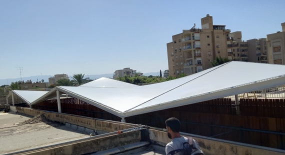 מבני מתיחה בצורה גאומטרית